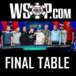 2018 WSOP Main Event Final Table