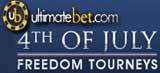 UltimateBet Independance Day Tournaments
