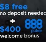 888 poker freeroll tournaments depositors