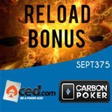 aced poker reload bonus code carbonpoker