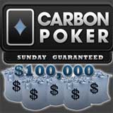 carbon poker tournaments sunday