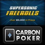 carbon poker supersonic freerolls