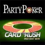 party poker card rush race