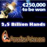 paradise poker billion hands