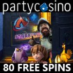 party casino free spins