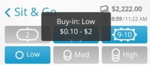 party poker app android sng