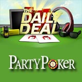 party poker daily deal