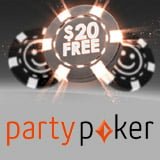party poker 20$ free
