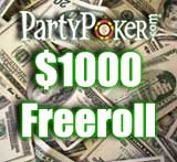 party poker freeroll december