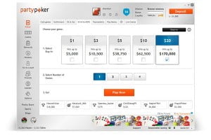 party poker hero sng stakes