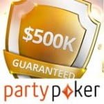 party poker 500k guaranteed sunday