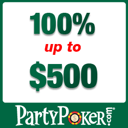 Party Poker super bonus code