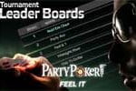 Party Poker Tournament Leaderboards
