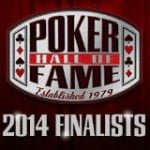 poker hall of fame 2014