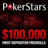poker stars first deposit freerolls