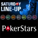 pokerstars saturday line up