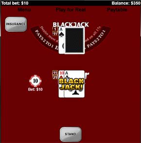 winner casino mobile blackjack