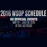 wsop schedule 2016